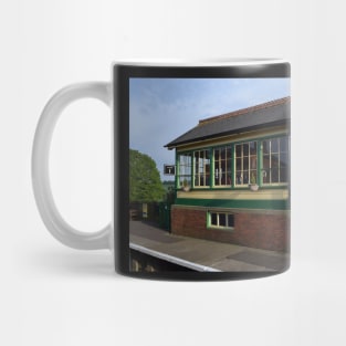 A view of North Weald railway station Mug